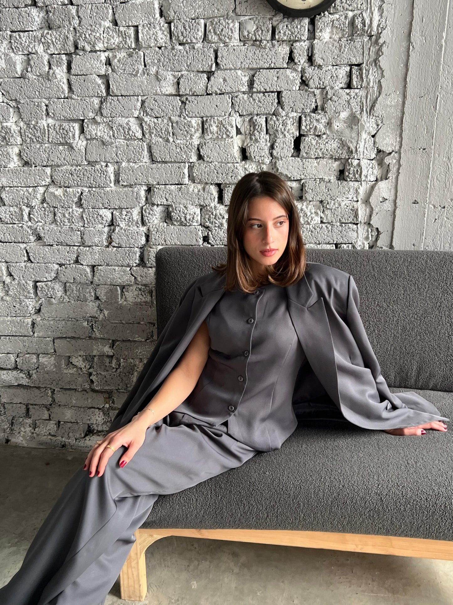 Grey Carine Vest