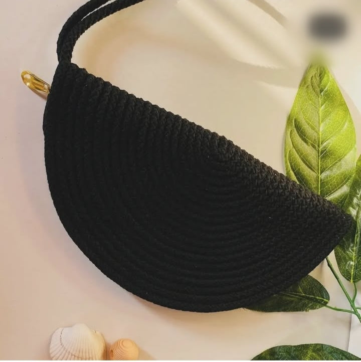 Black Handmade Clutch