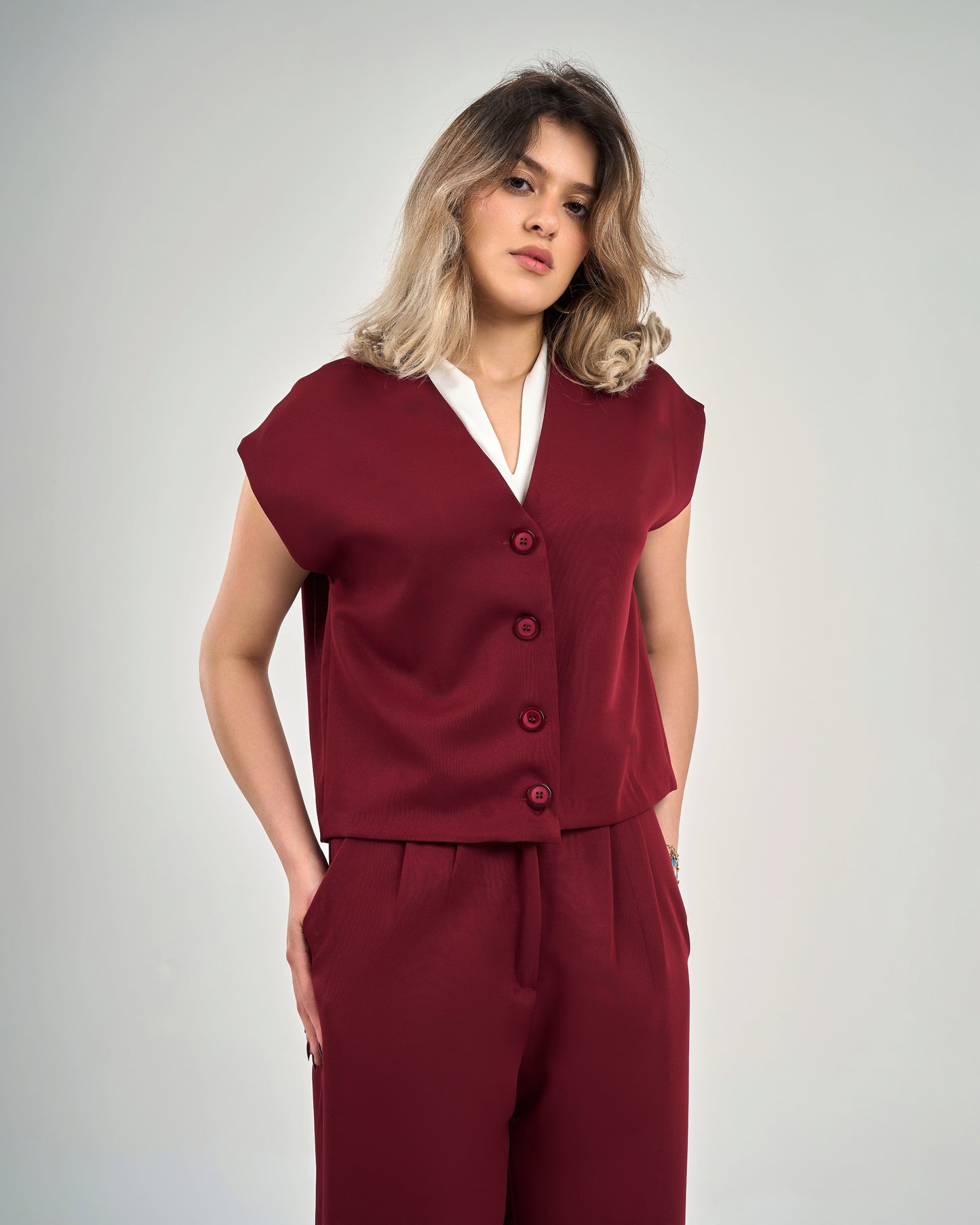Summer Casual Waistcoat and pants