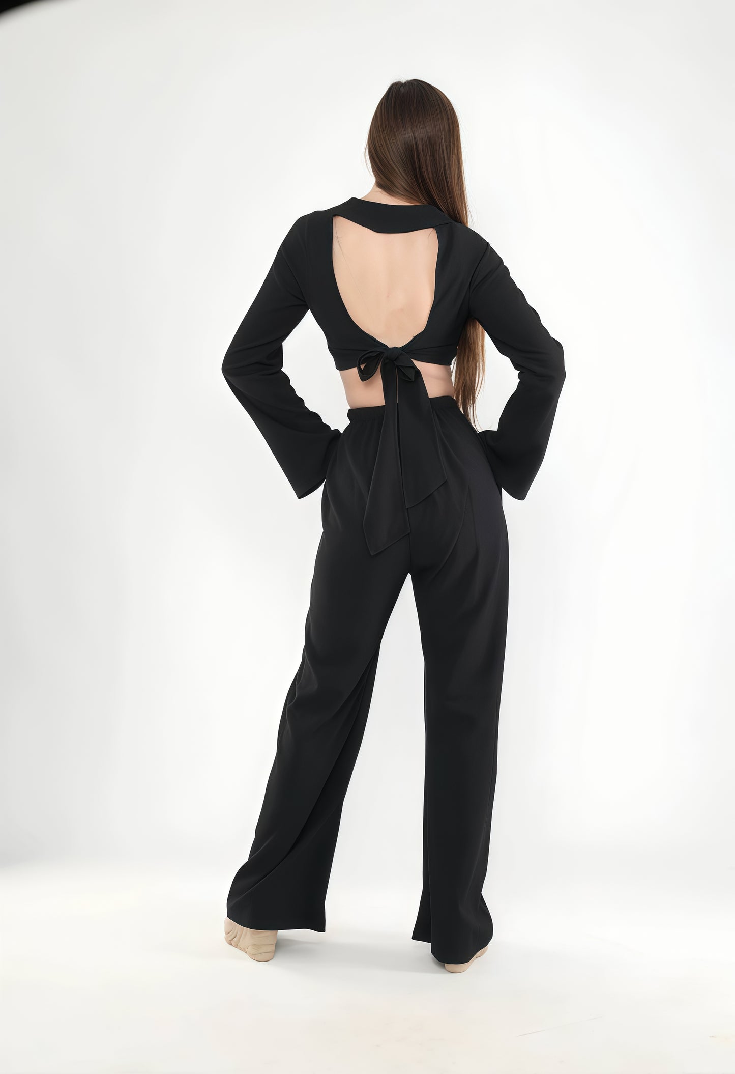 Black Linen Set