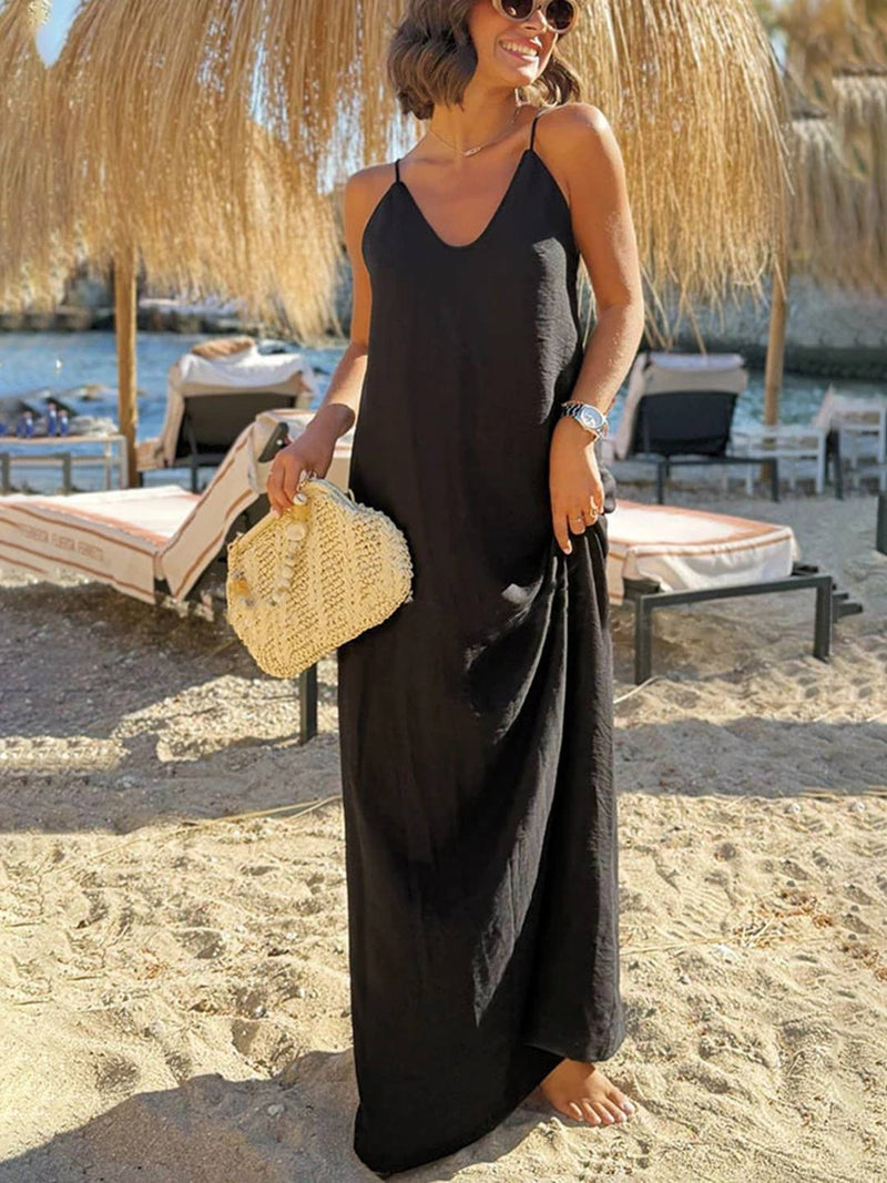 Black GODDESS dress