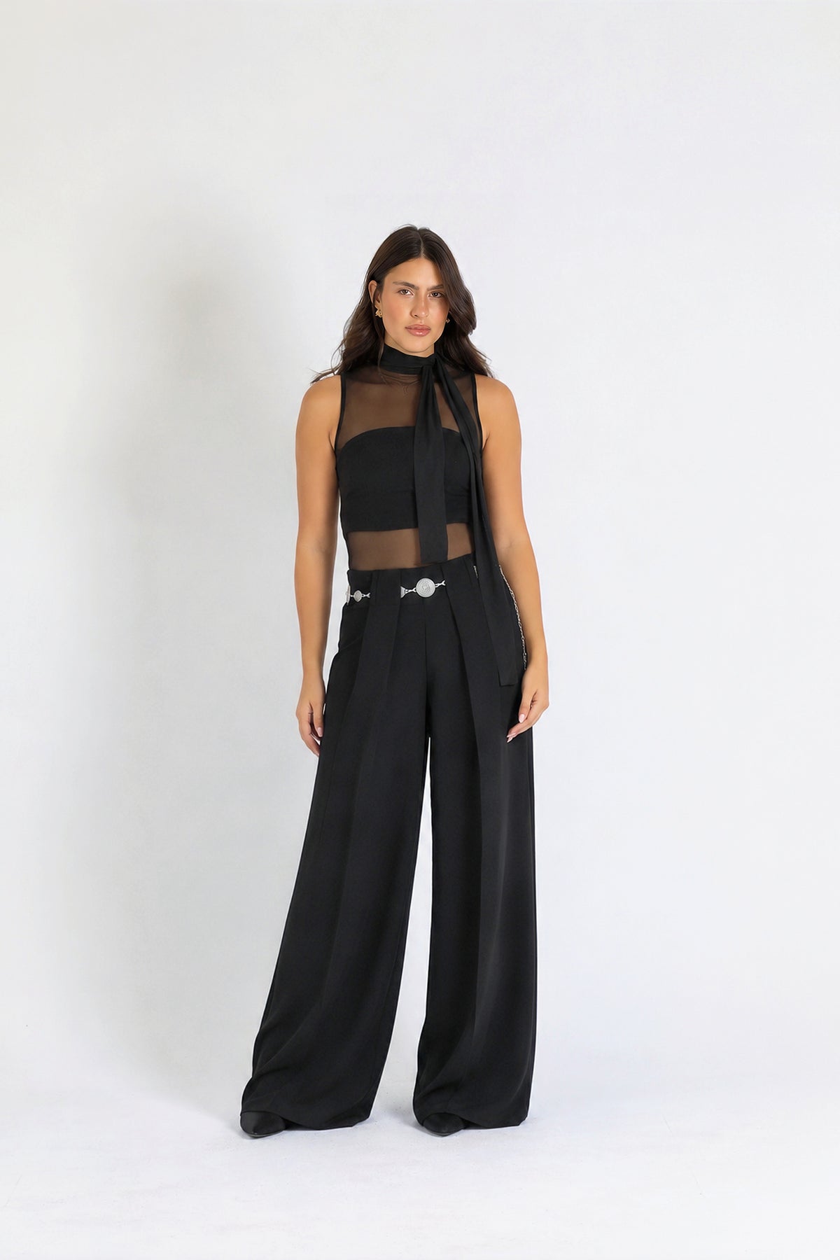 Celine Wide-Leg Pants