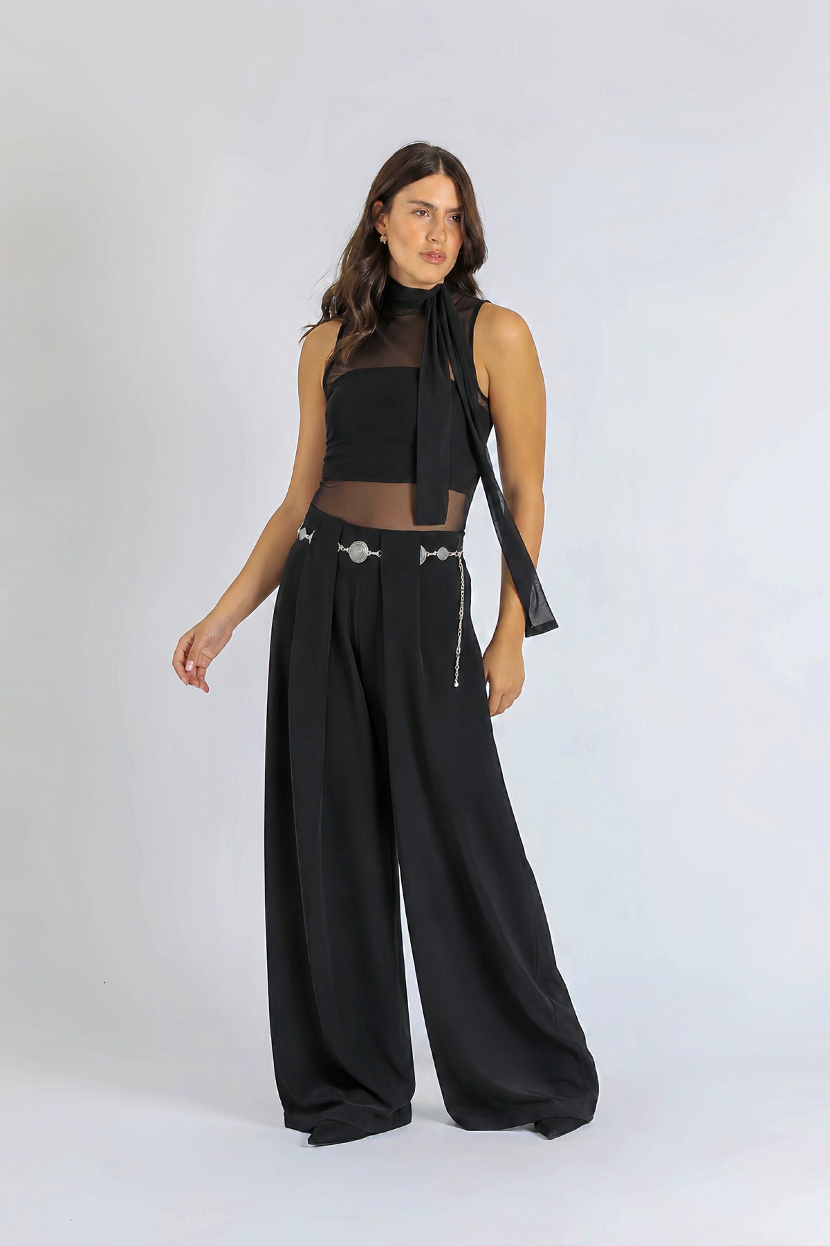 Celine Wide-Leg Pants
