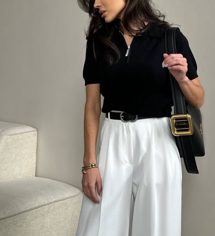 White Formal Pants