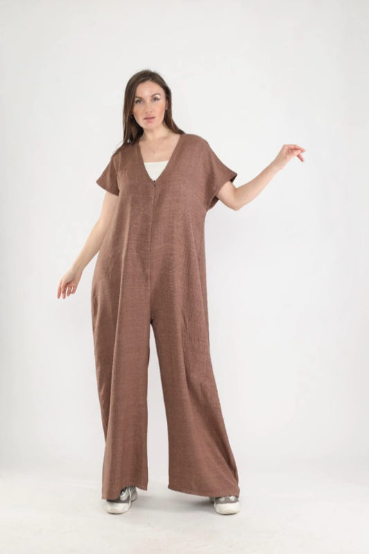 Stylish Solid Jumpsuit