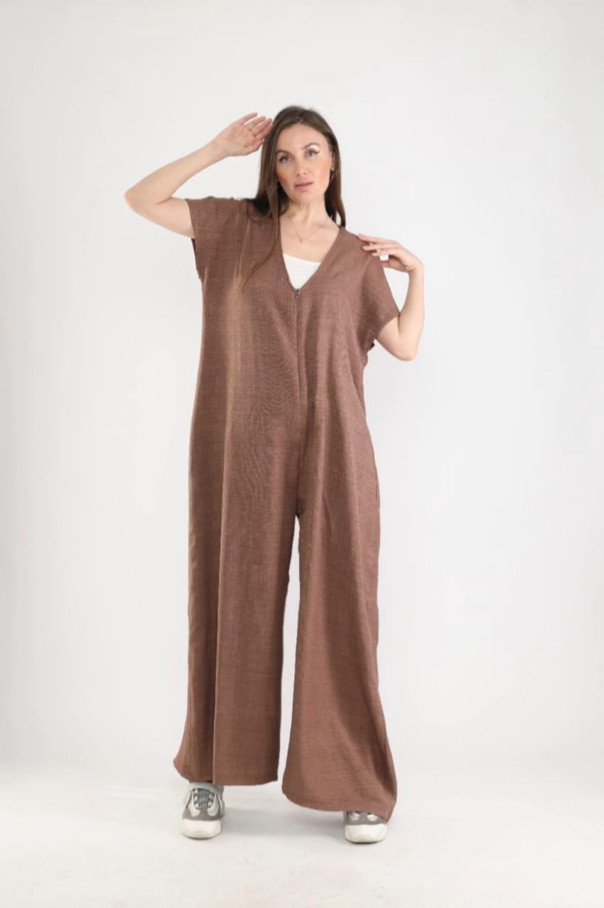 Stylish Solid Jumpsuit