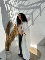 Abaya With Indian Accessory