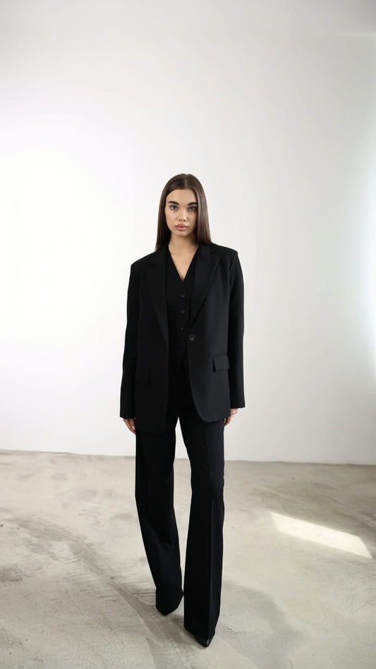 Black 3 Pieces Suit