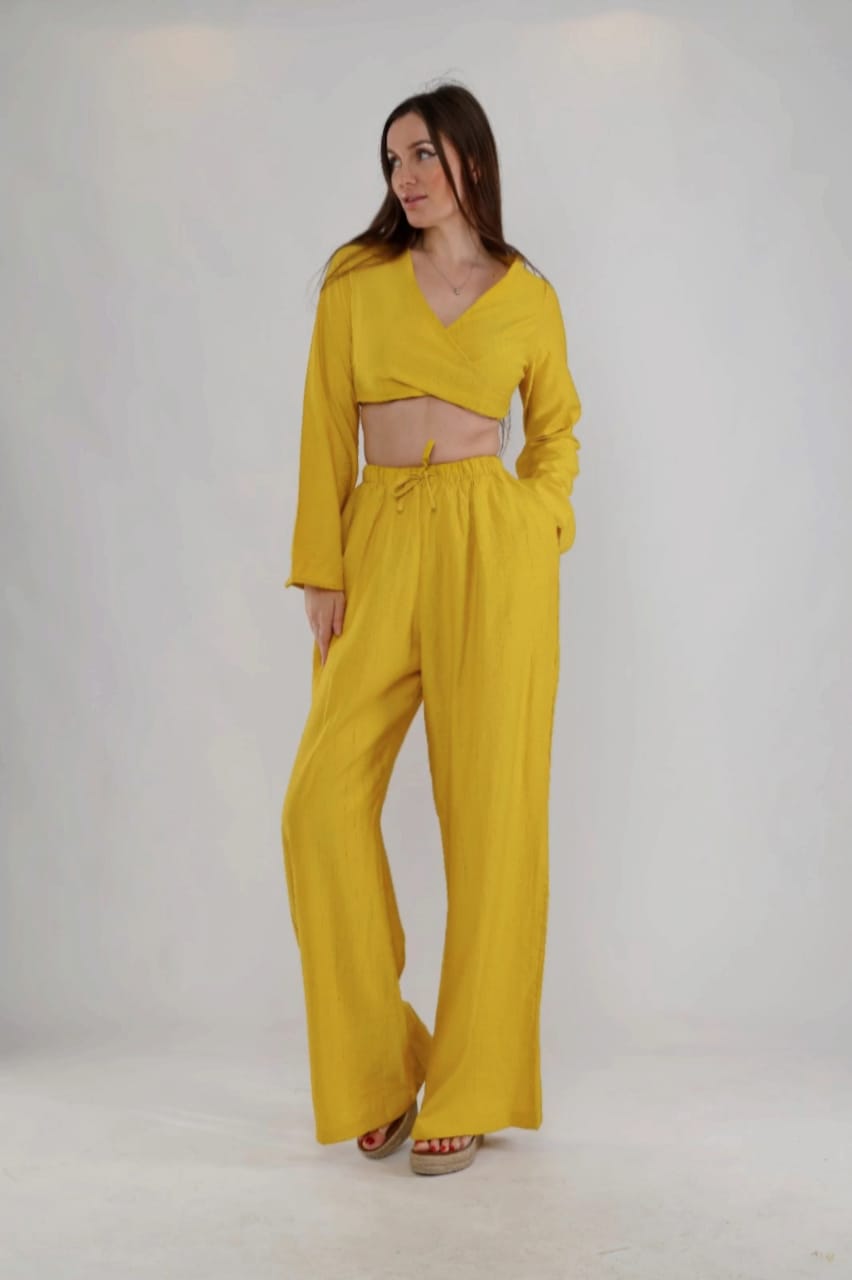 Mustard Linen Set
