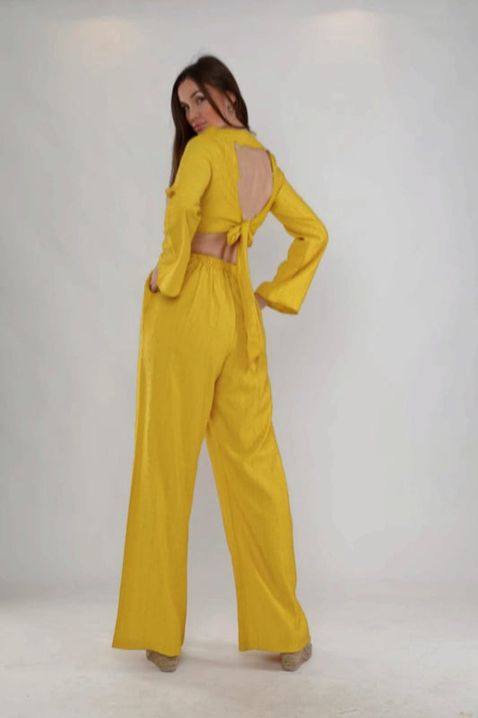 Mustard Linen Set