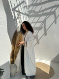 Abaya With Indian Accessory