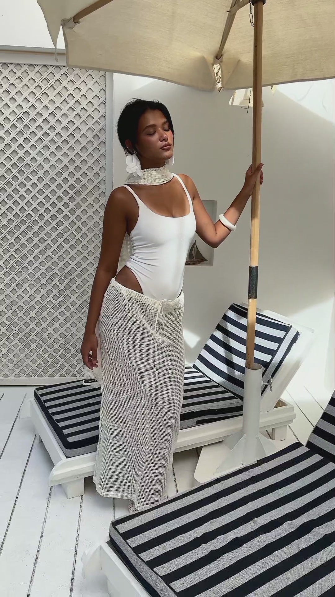 Fontelina KNITTED Maxi Skirt