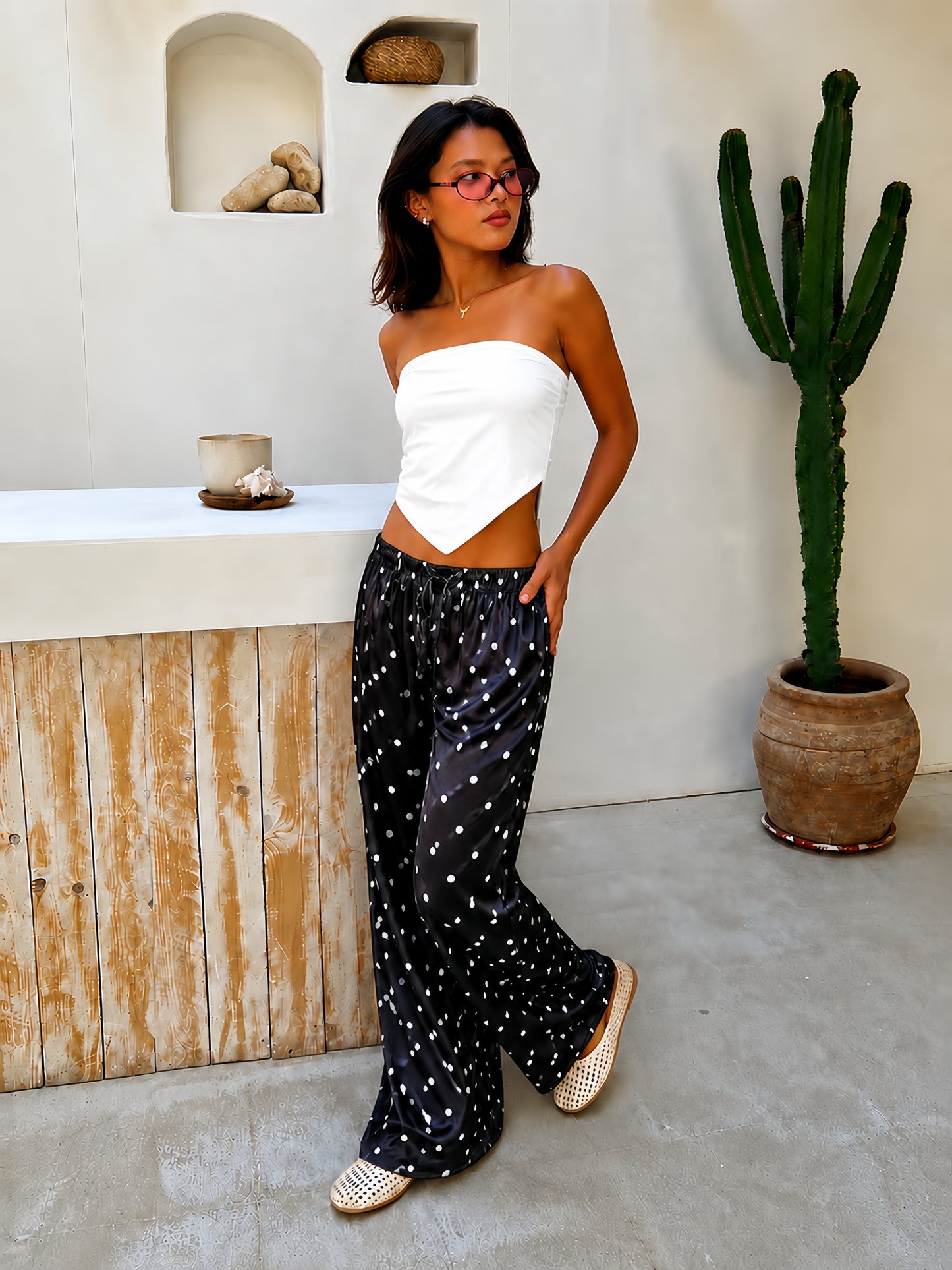 Dottie Satin Pants