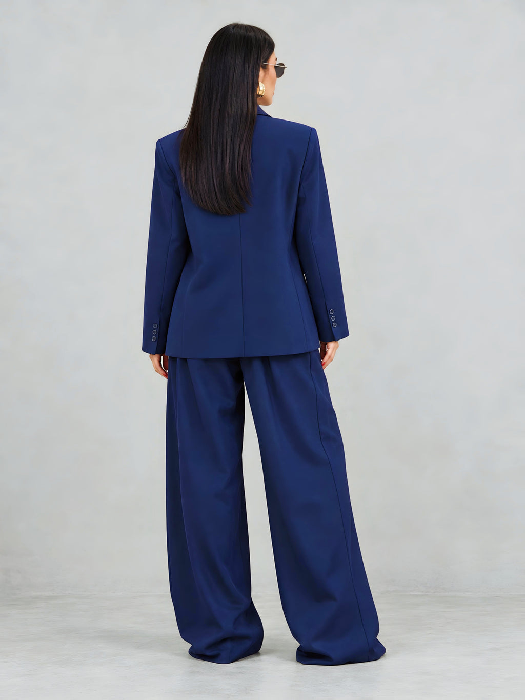 Asymmetric Wrap Suit