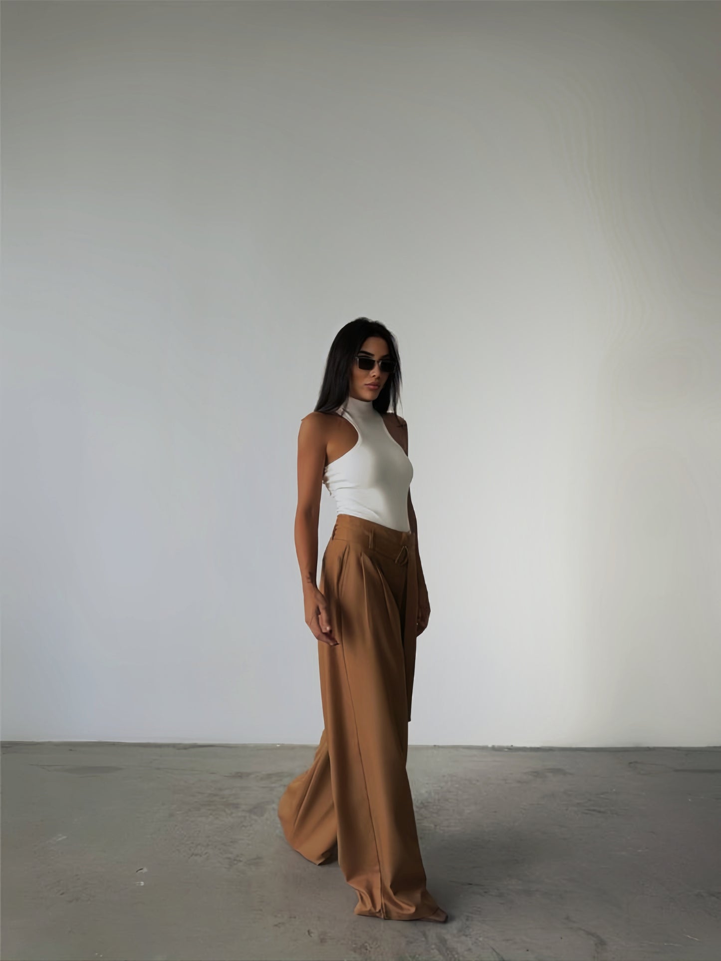Ring Belt Trousers