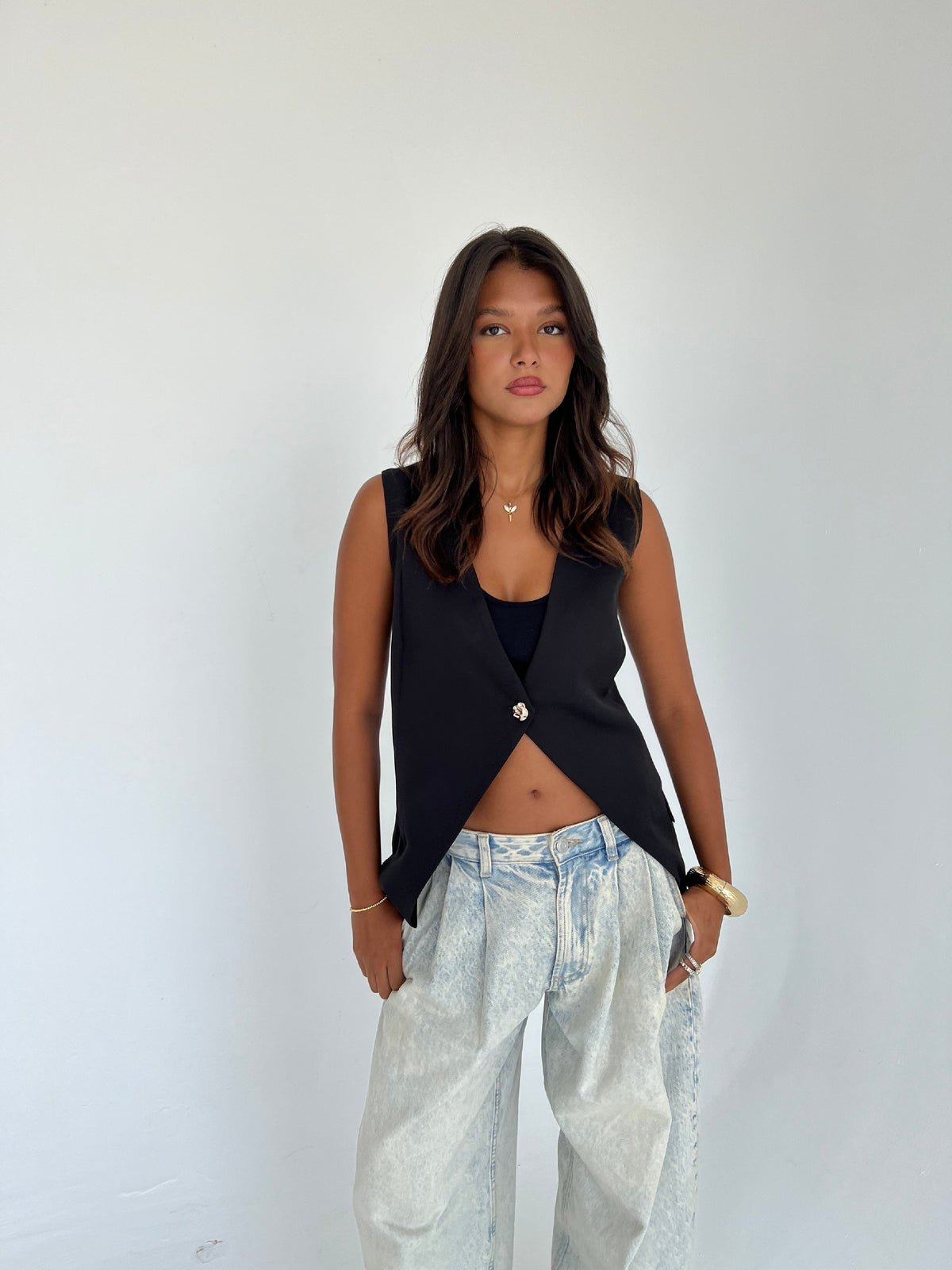 Golden Accent Vest