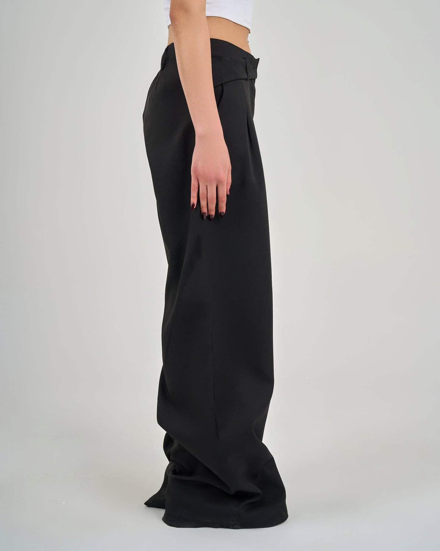 Seam trousers fabric decorative belt