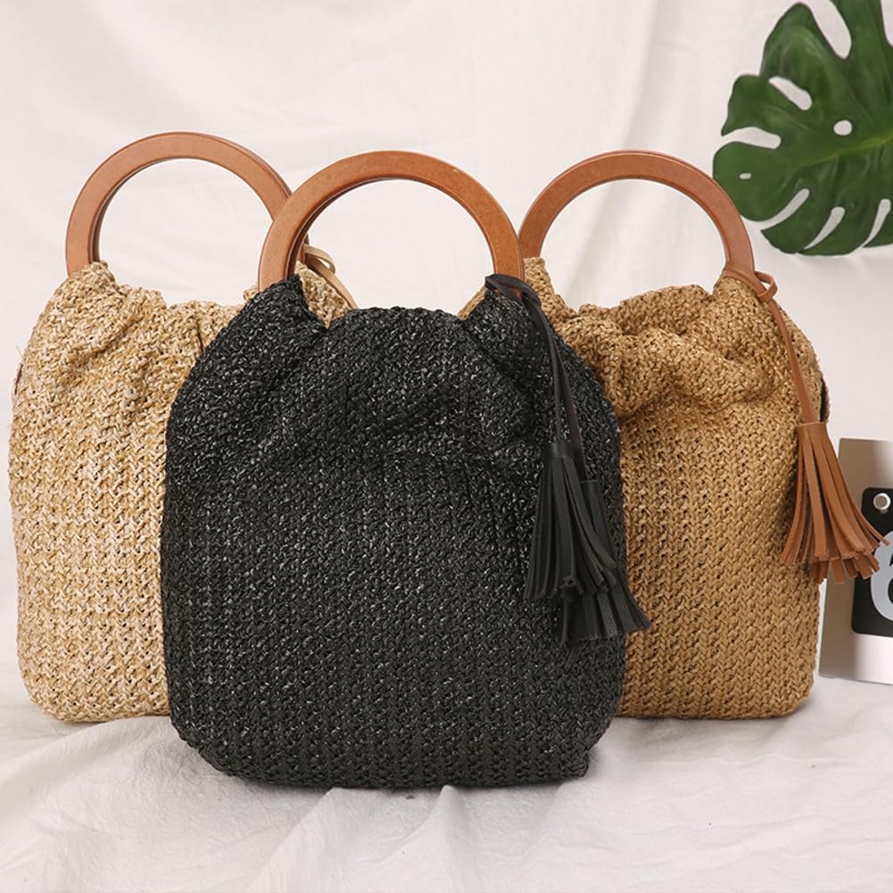 Rattan Straw Bag