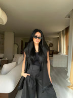 Tailored Fringe Long Vest