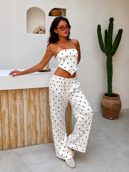 "Midnight Polka Summer Set"