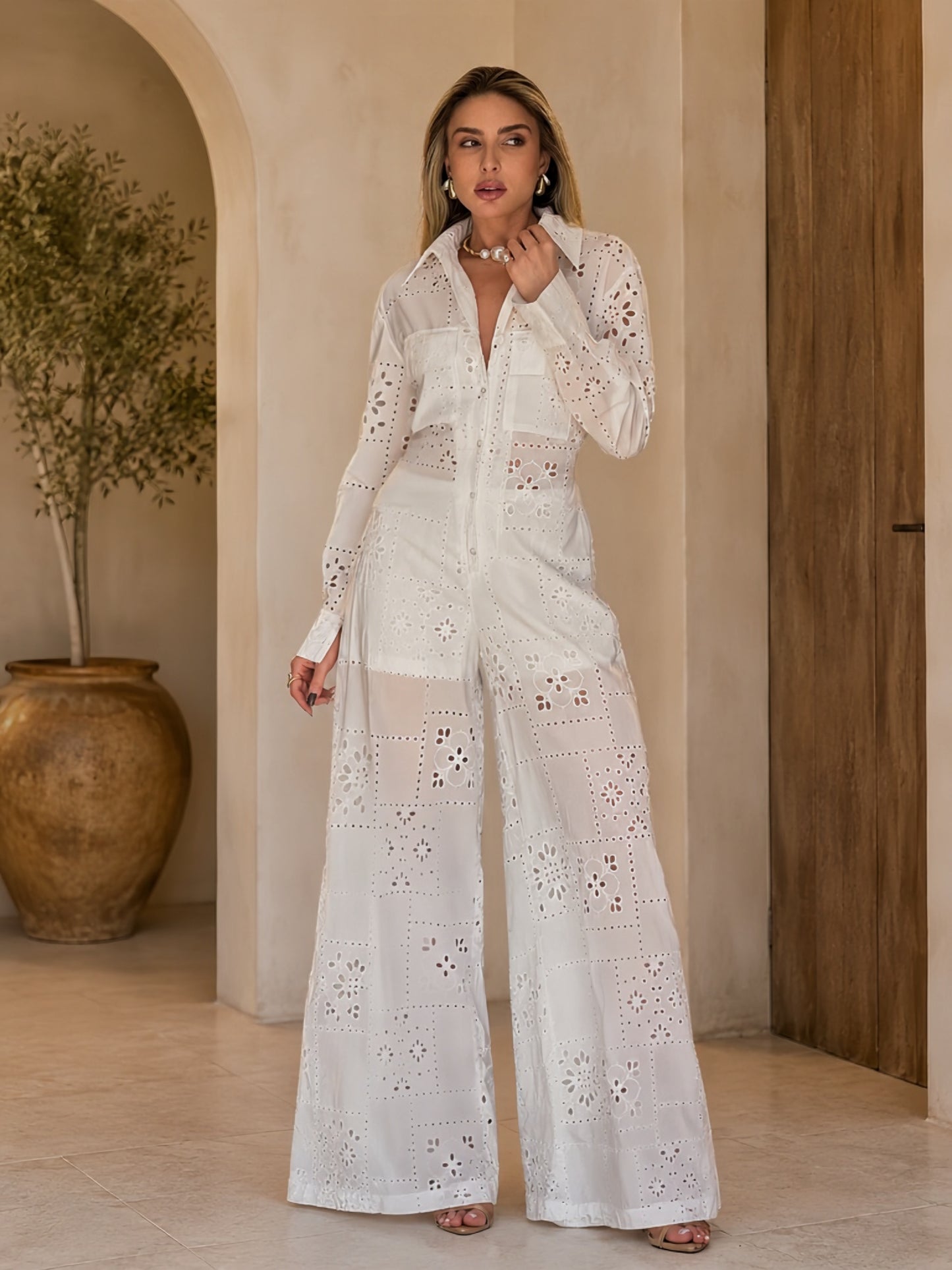 Sunlit Cutout Jumpsuit