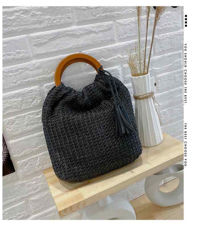 Rattan Straw Bag