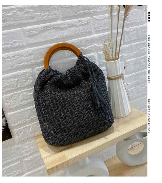 Rattan Straw Bag