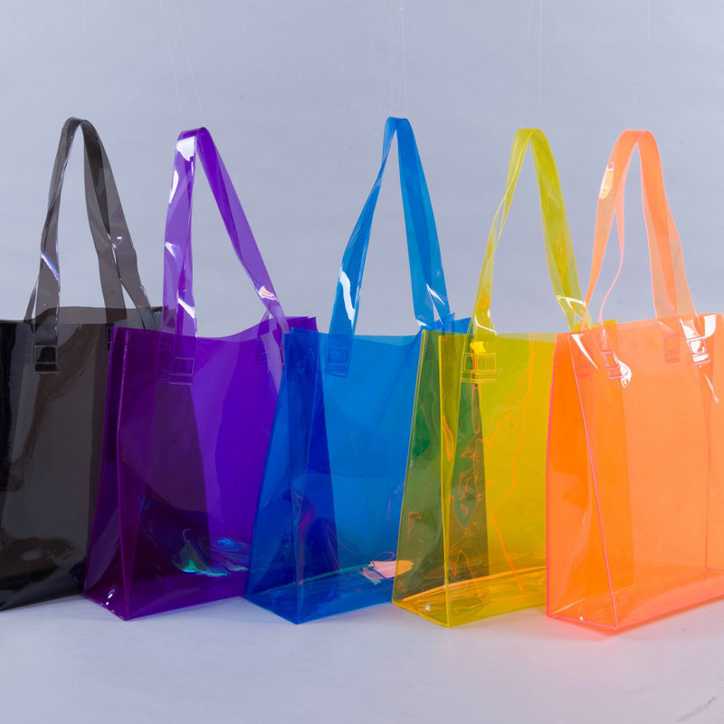 Tote Colorful Transparent Bag