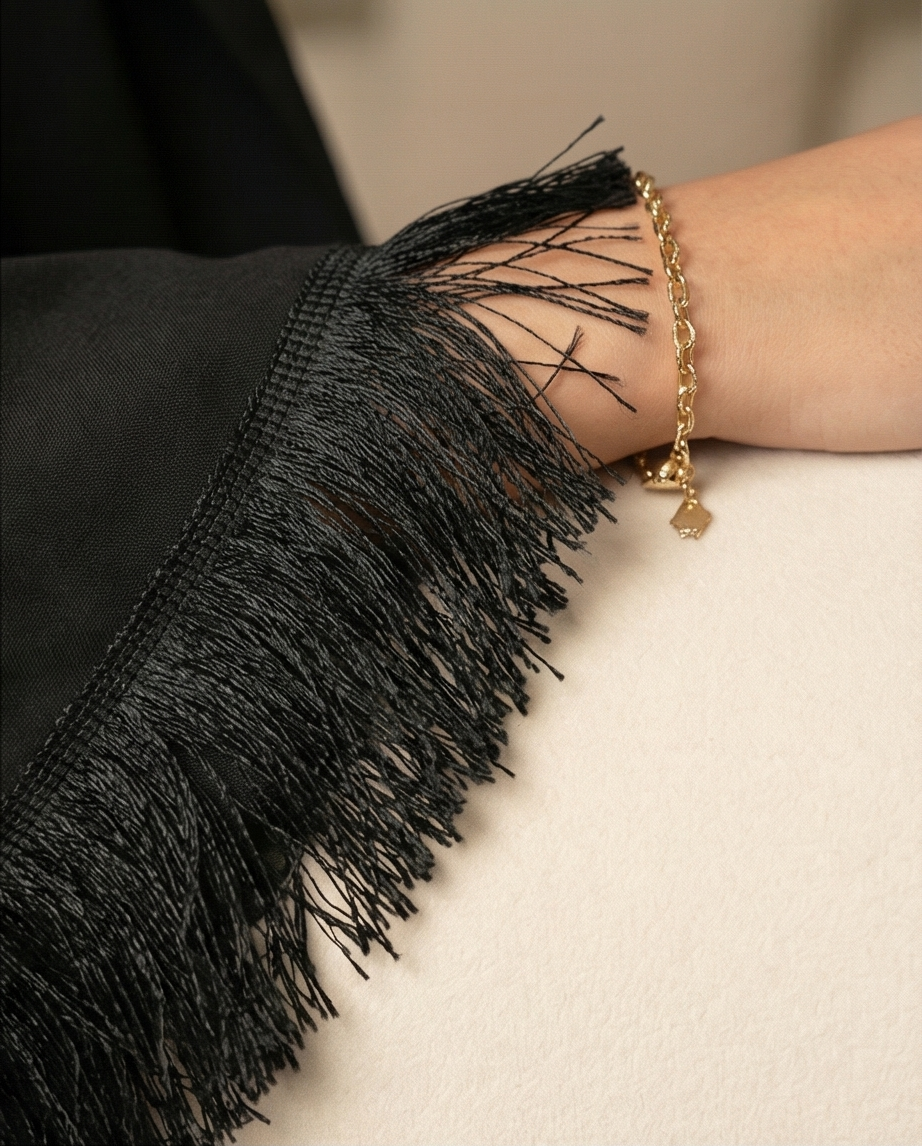 VEST WITH FRINGES SUIT