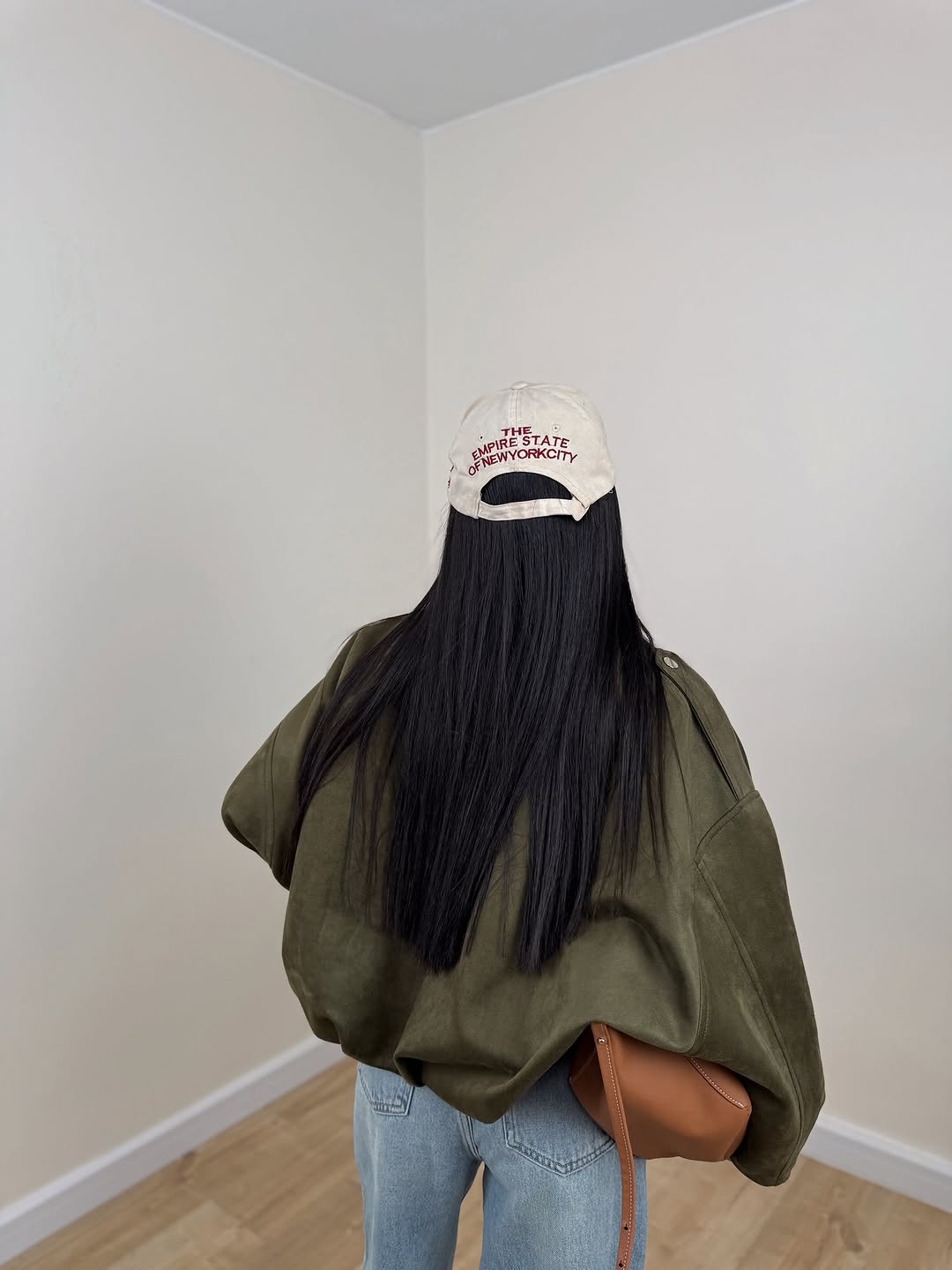 SUEDE ZIPPERED DROP SHOULDER BOMBER JACKET