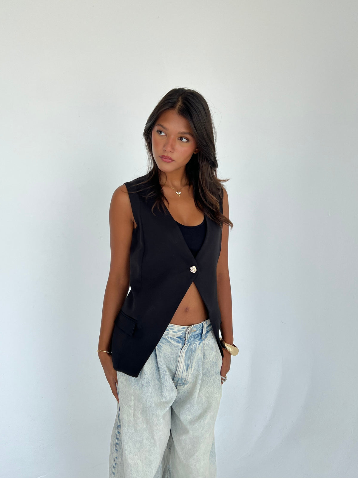 Golden Accent Vest