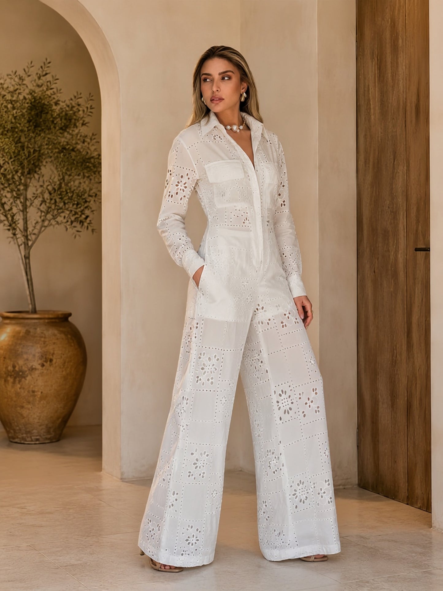 Sunlit Cutout Jumpsuit