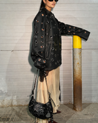 The Rebel Eyelet Leather Jacket