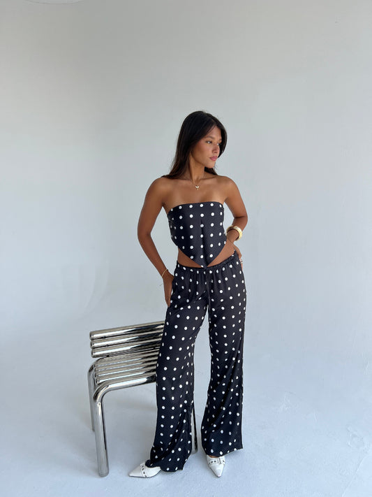 "Midnight Polka Summer Set"