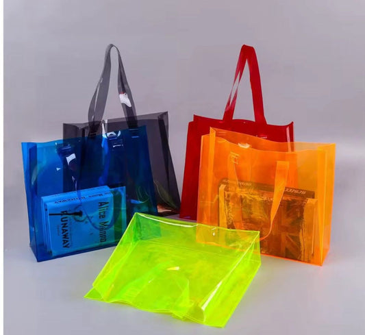 Tote Colorful Transparent Bag