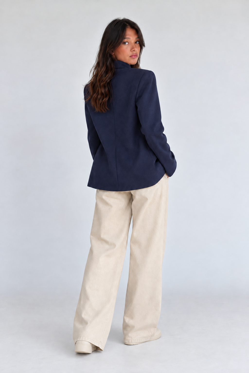 Elara Asymmetric Blazer