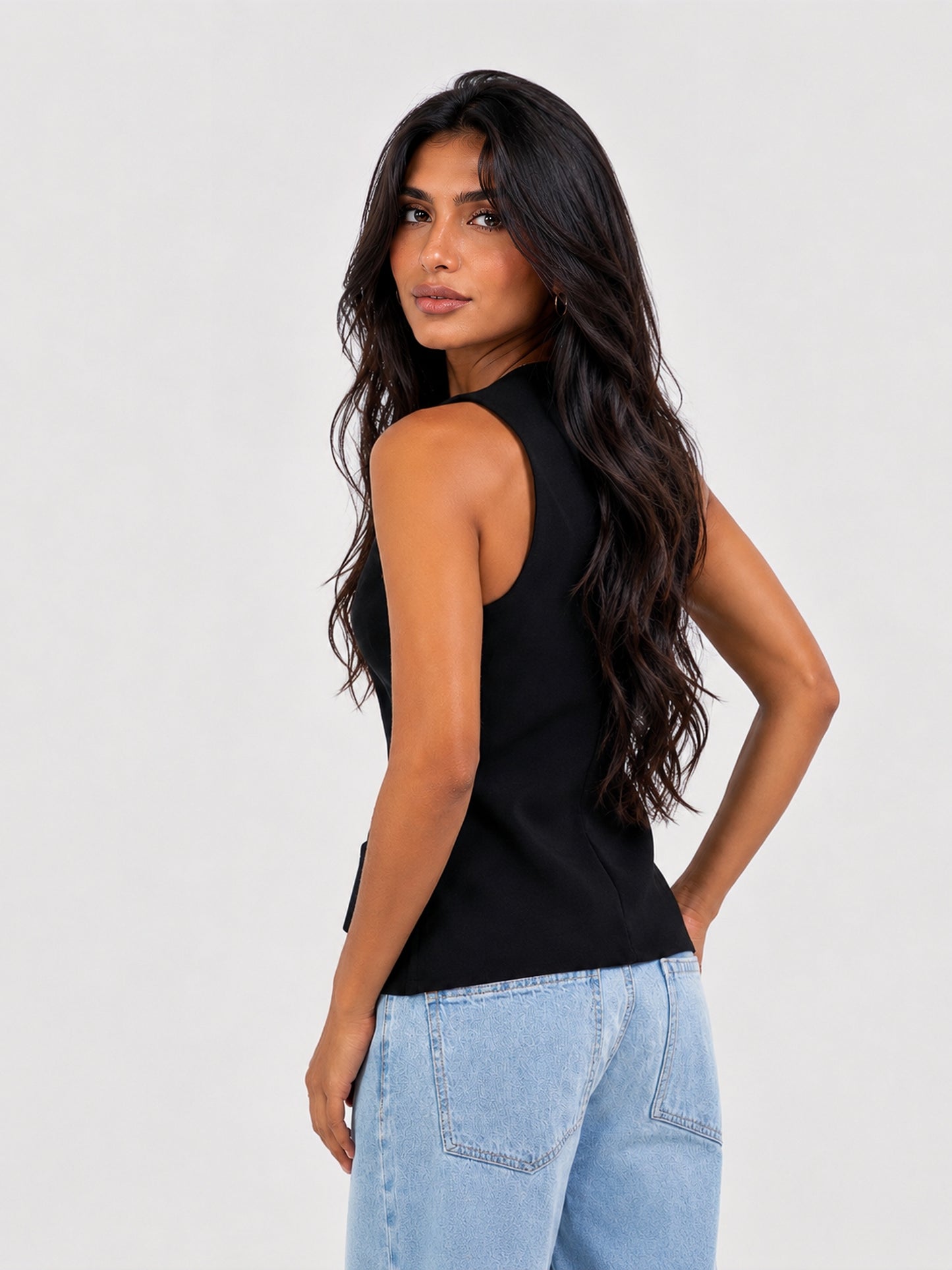 Golden Accent Vest