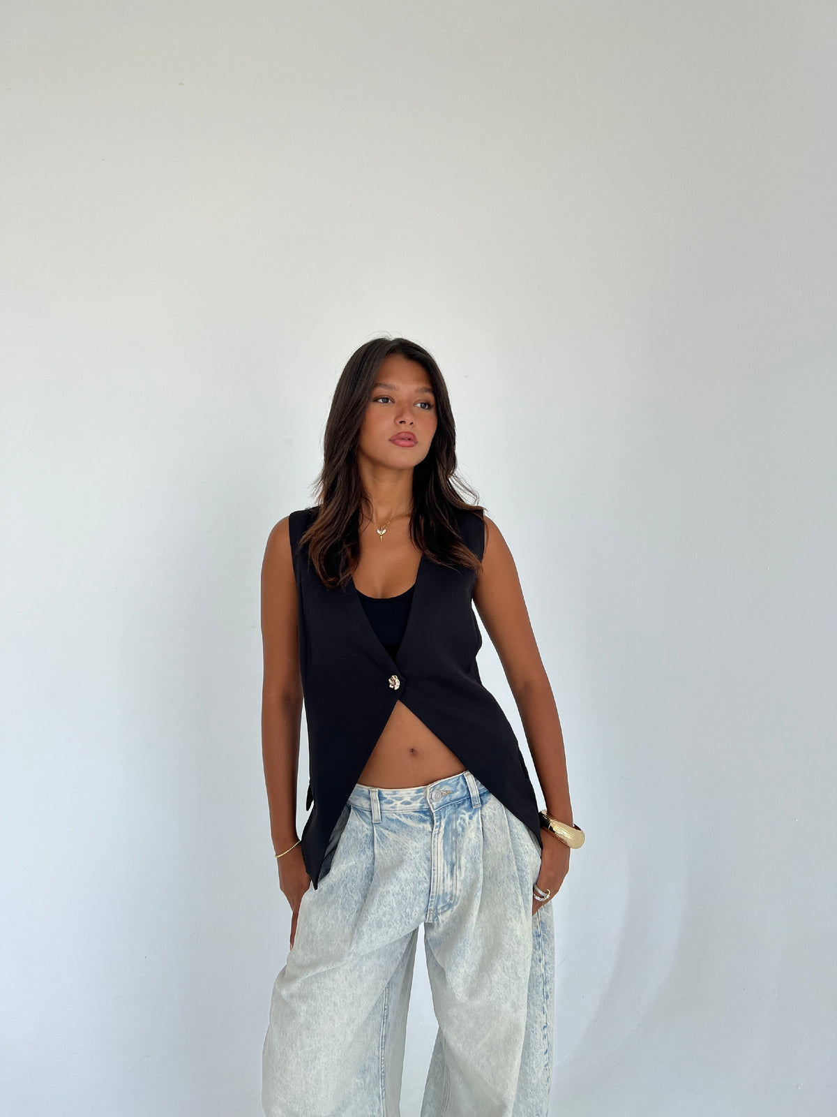 Golden Accent Vest