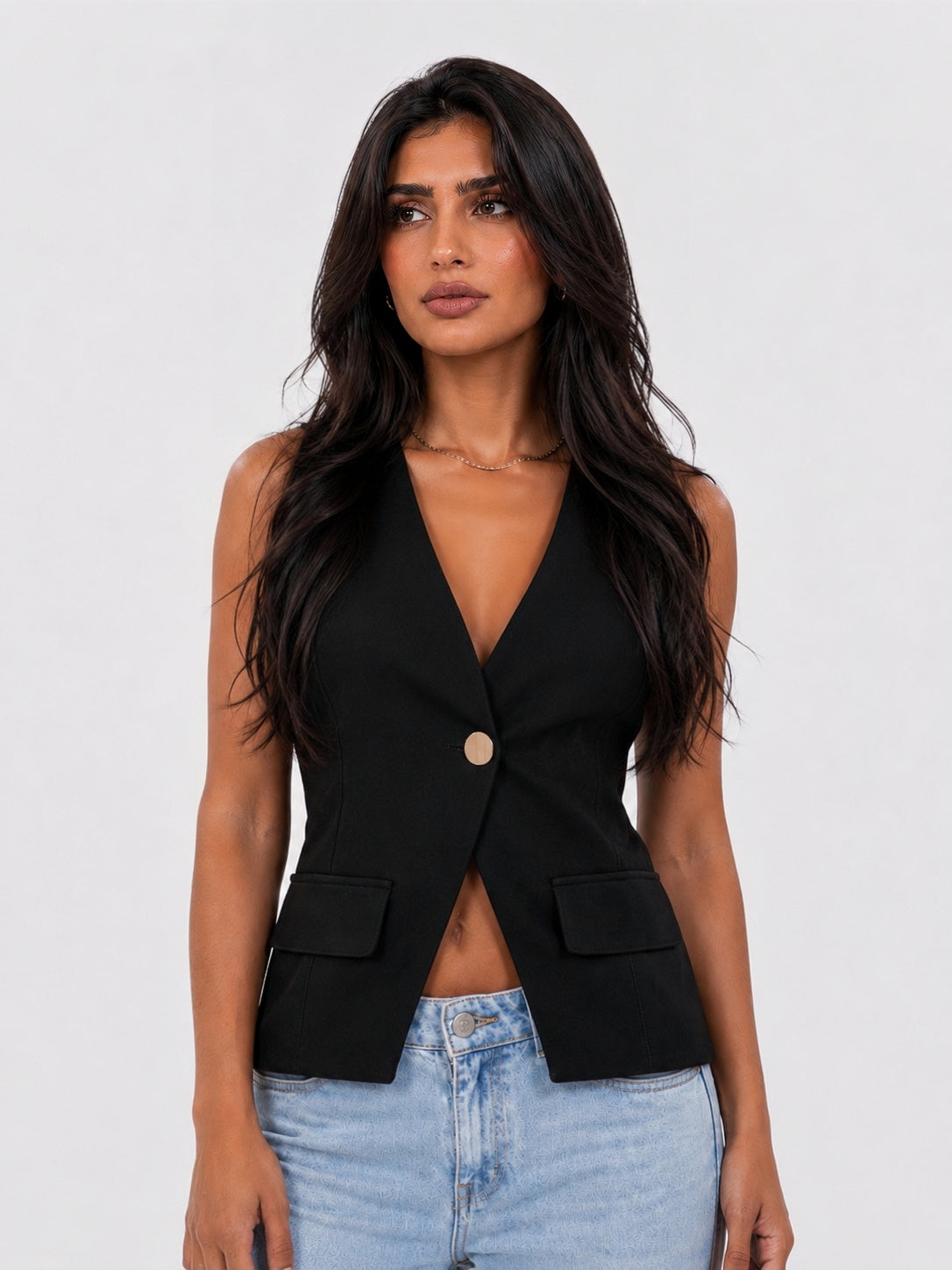 Golden Accent Vest