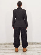 The Asher Pinstripe Blazer