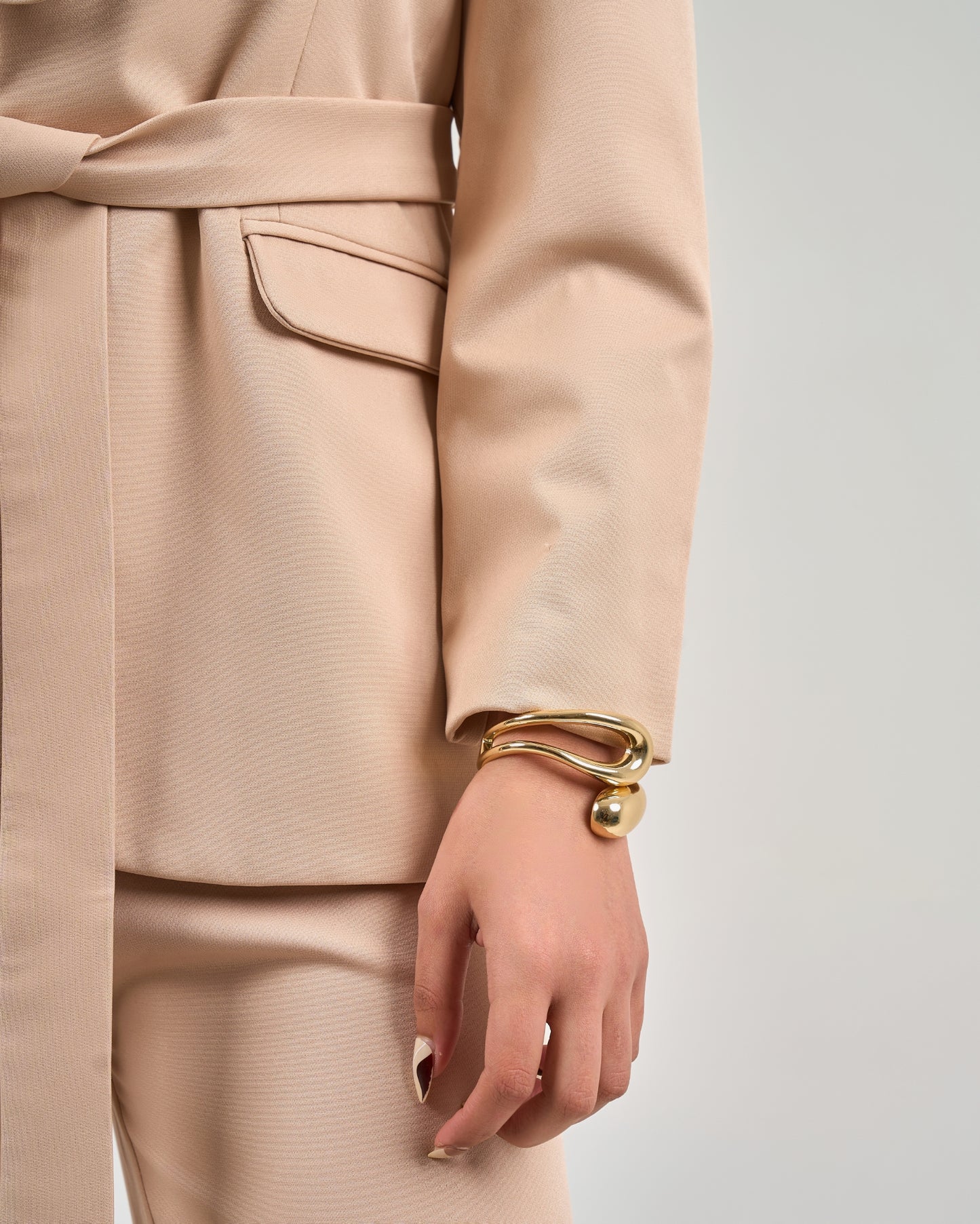 Premium Tailored Belted Blazer