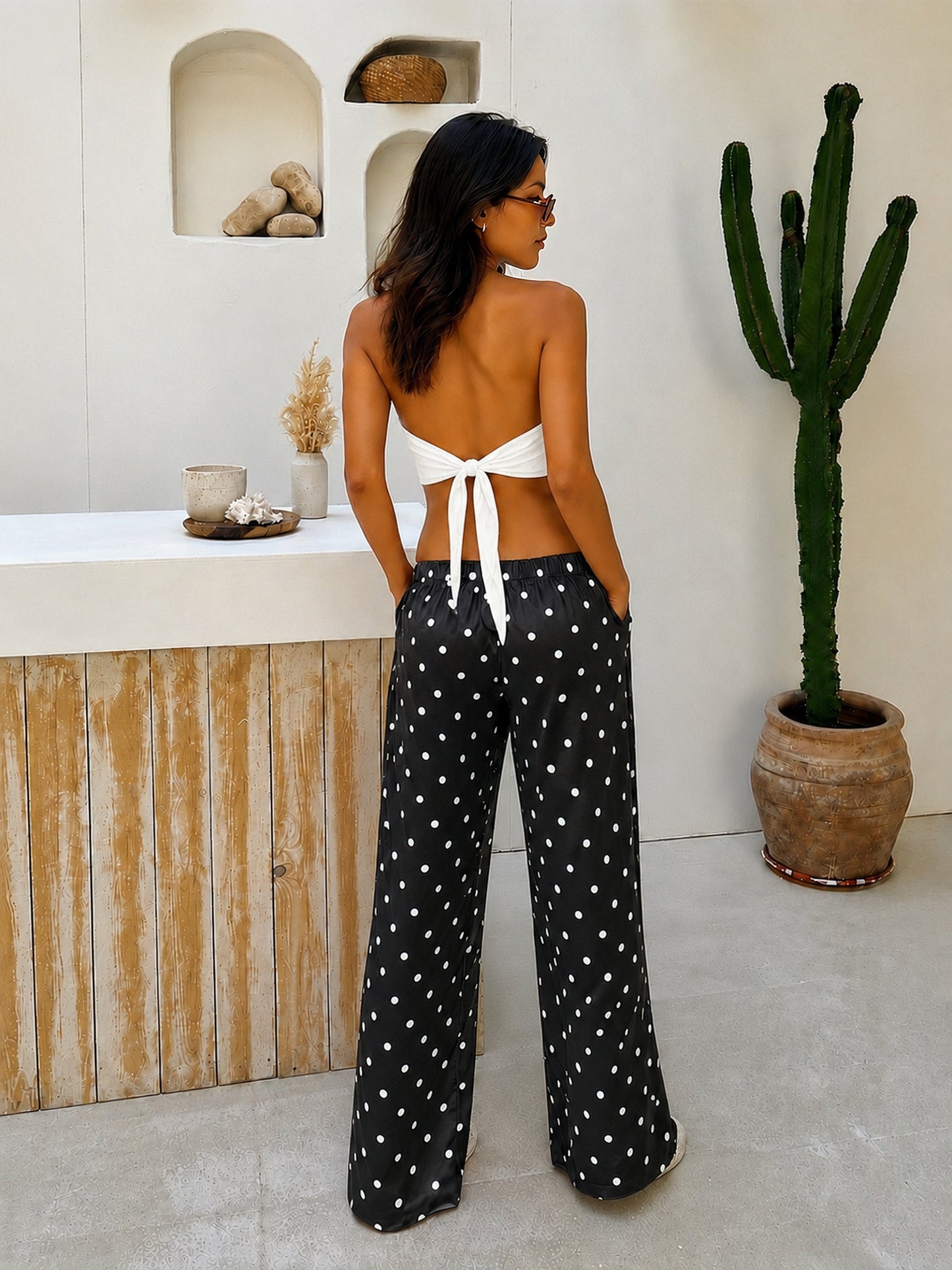 Dottie Satin Pants