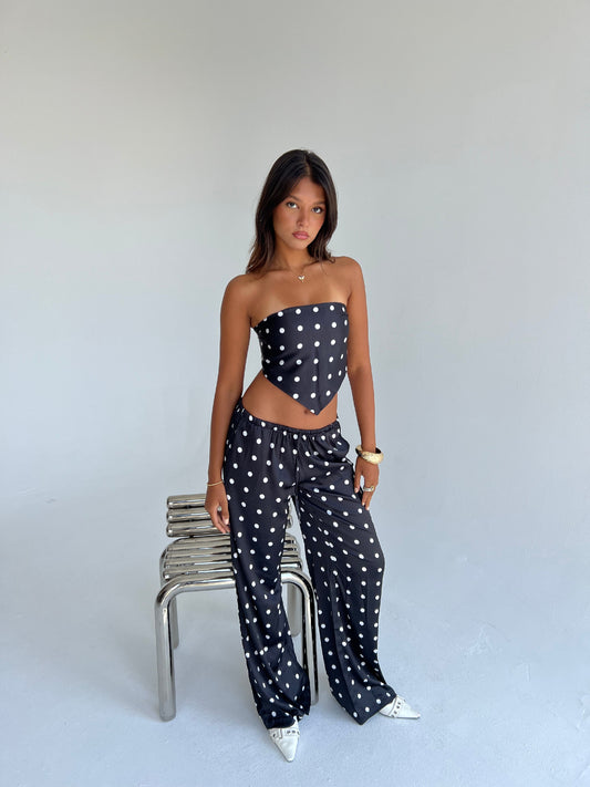 "Midnight Polka Summer Set"