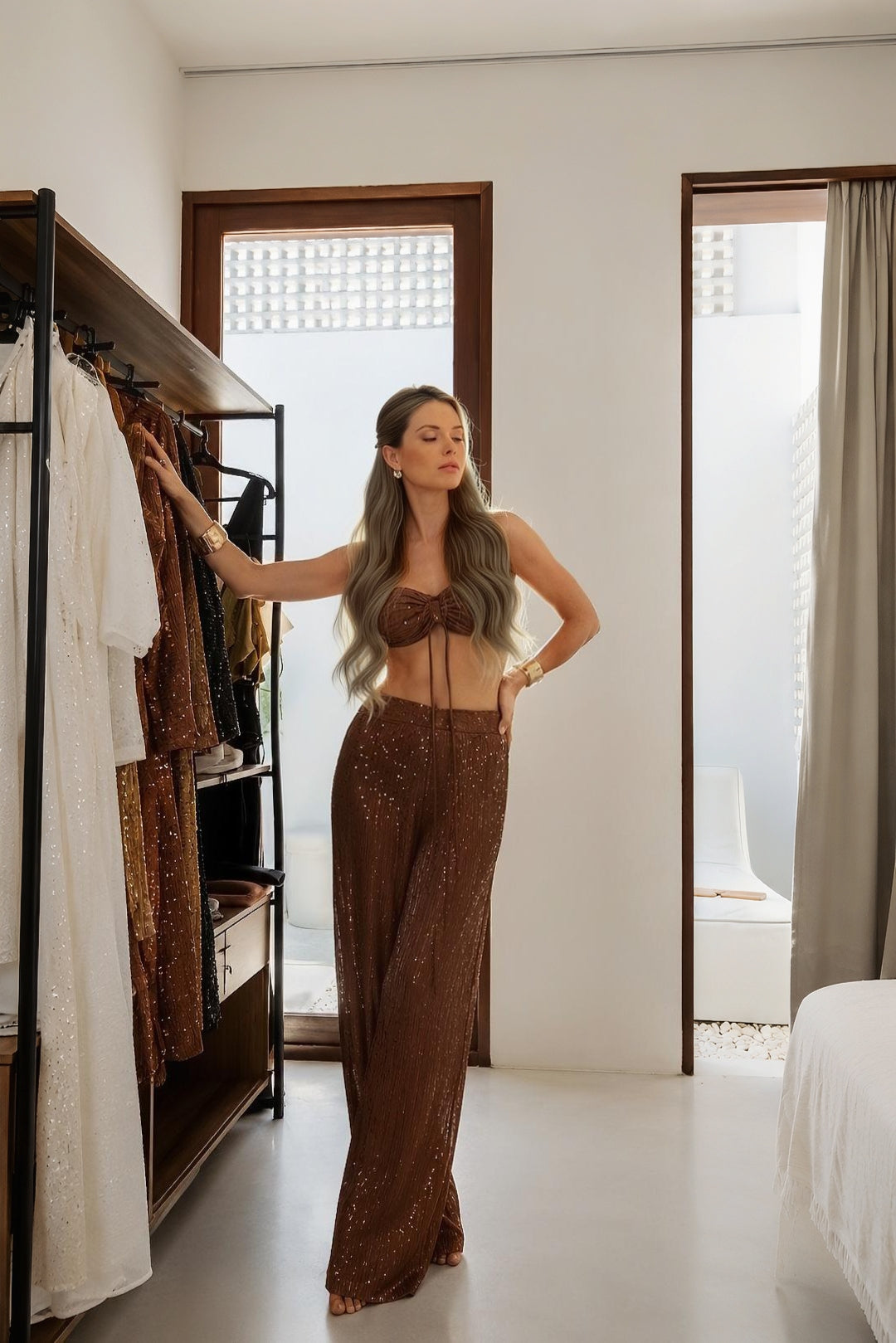 Diva Sequin Set