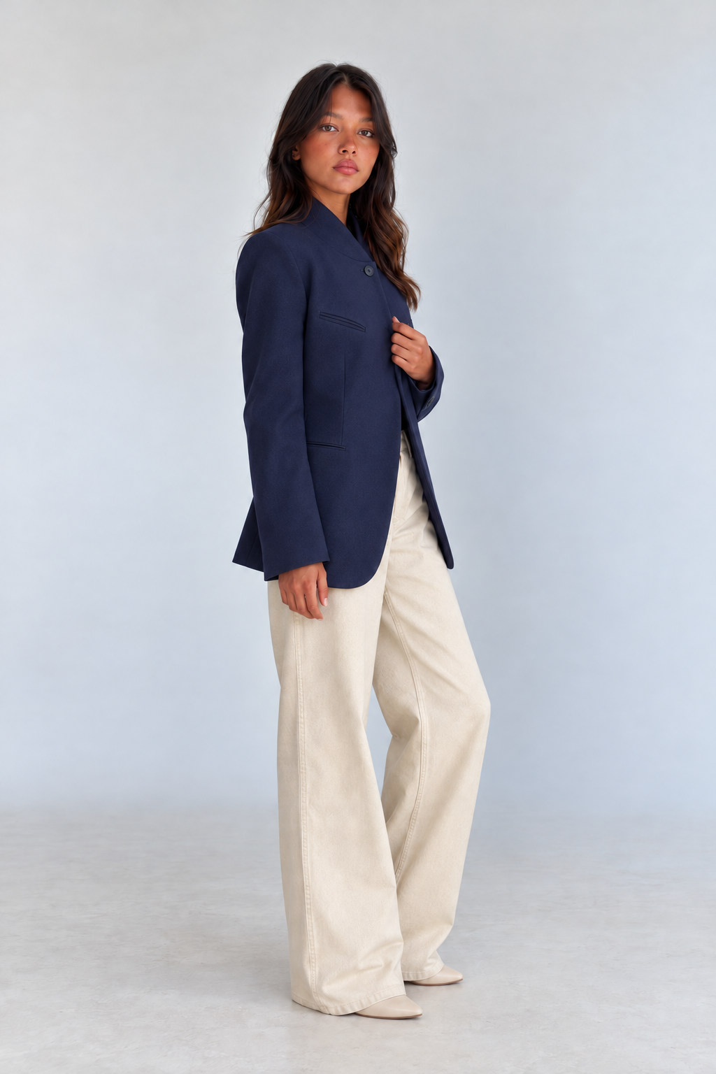 Elara Asymmetric Blazer
