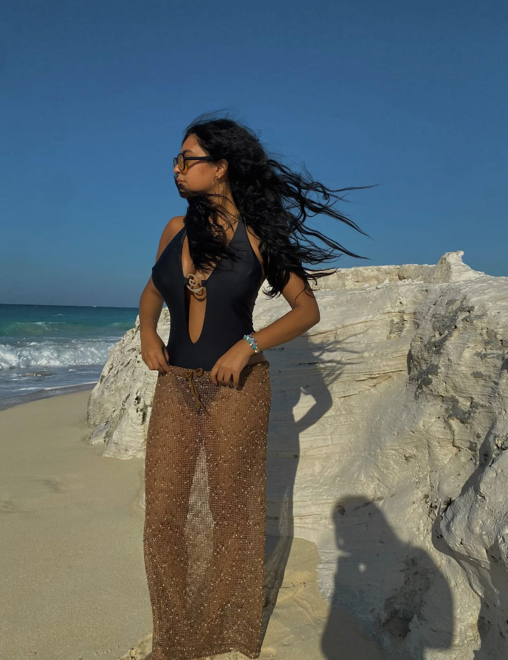 Fontelina KNITTED Maxi Skirt