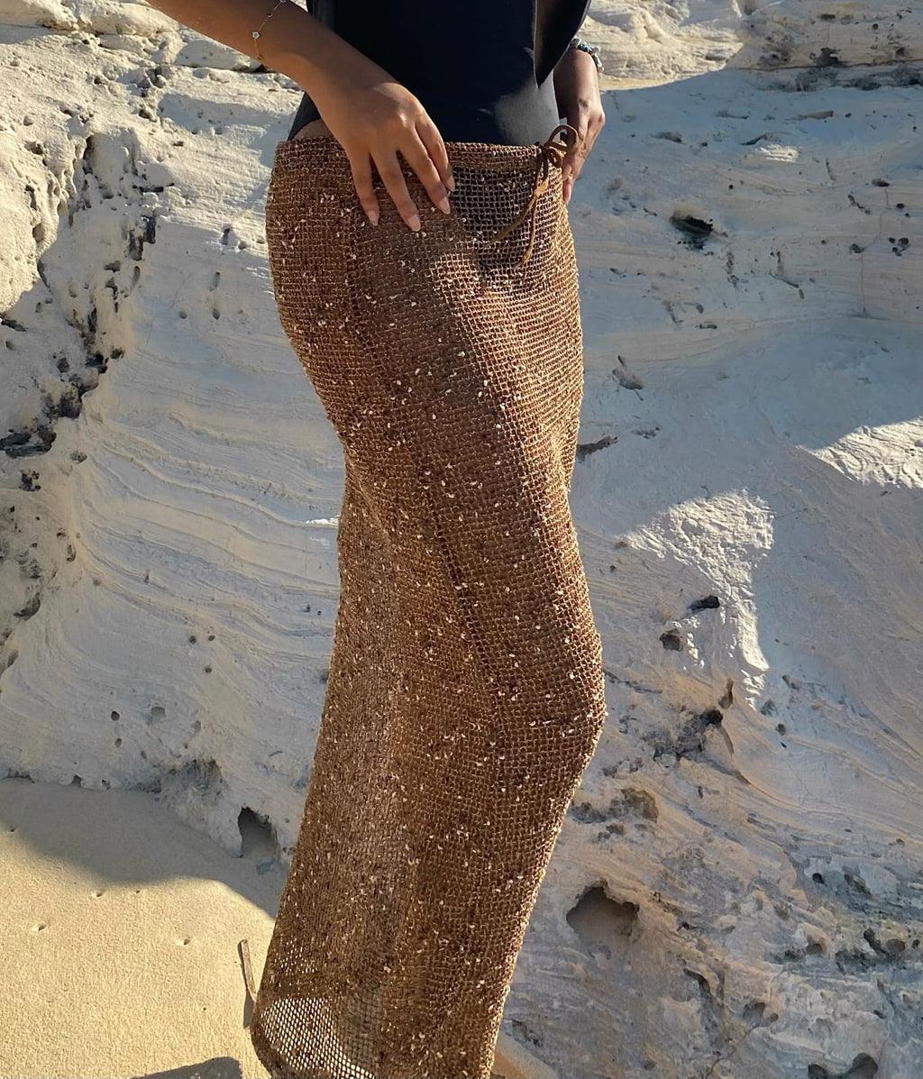 Fontelina KNITTED Maxi Skirt