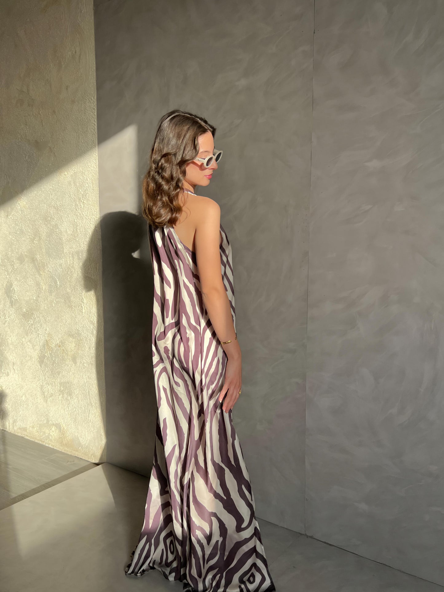 SAFARI Maxi Dress Brown
