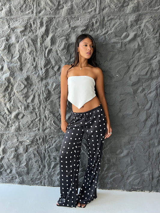 Mix & Match Polka Satin Set
