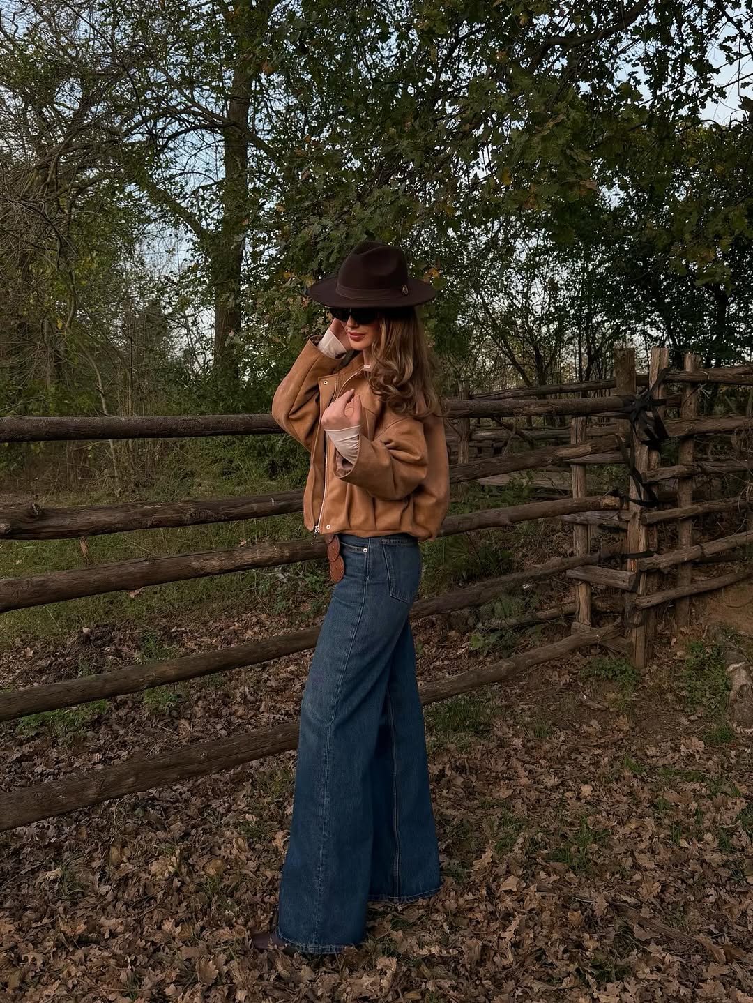 SUEDE ZIPPERED DROP SHOULDER BOMBER JACKET